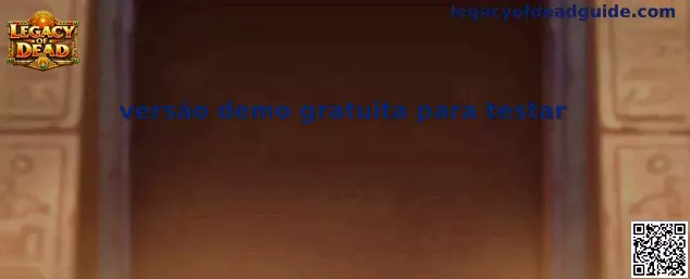 Vista relacionada con la versión demo gratuita para probar Legacy of Dead