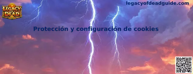Protección y configuración de cookies